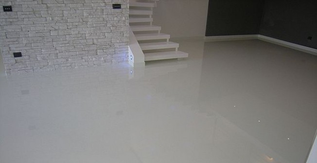 Self Levelled Industrial Floor in Coldharbour